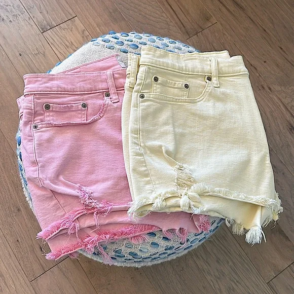 Lucky Brand Shorts Euc Lucky Brand Womens Boy Midrise Short